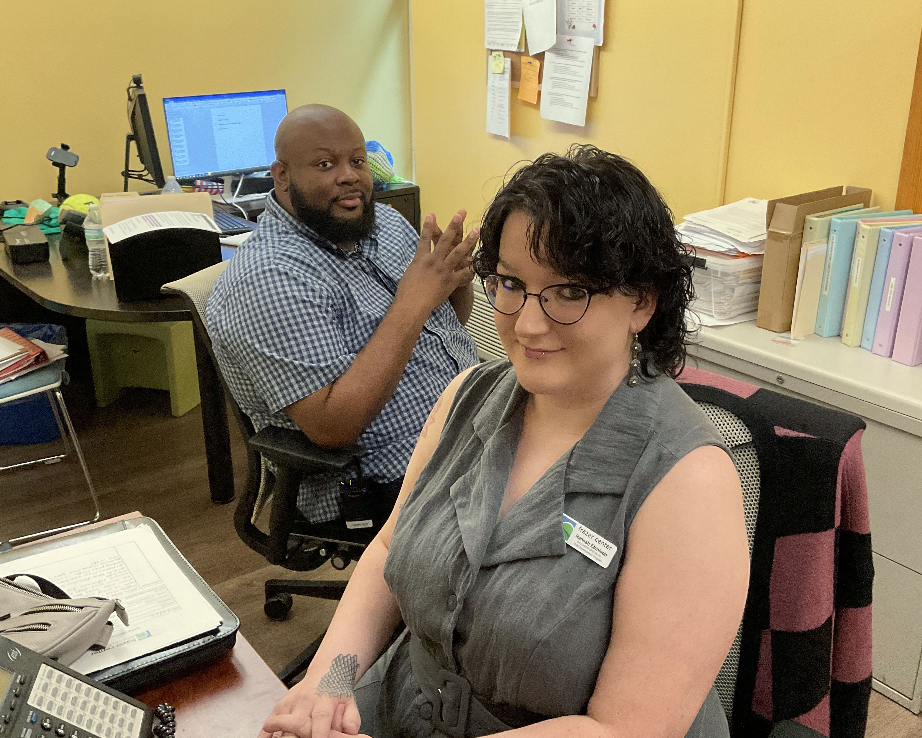 Collaborating in the office